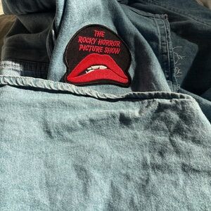 Custom Vest with Rocky Horror Picture Show Patch
